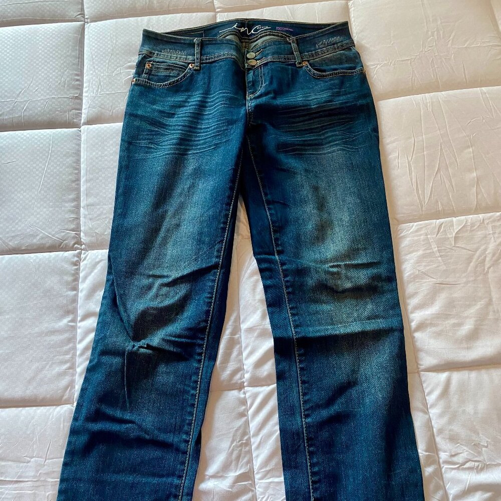 INC curvy fit boyfriend jeans size 0